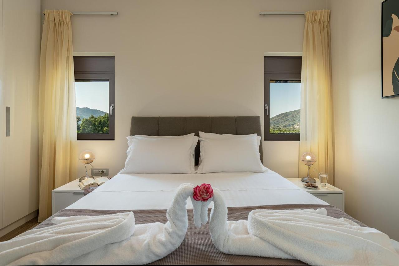 Villa Enny, 3 Bd With Private Heated Pool Agia (Chania, Crete) Exterior foto