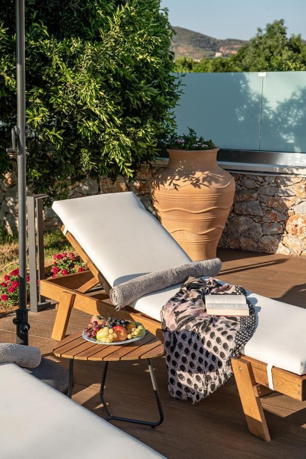 Villa Enny, 3 Bd With Private Heated Pool Agia (Chania, Crete) Exterior foto