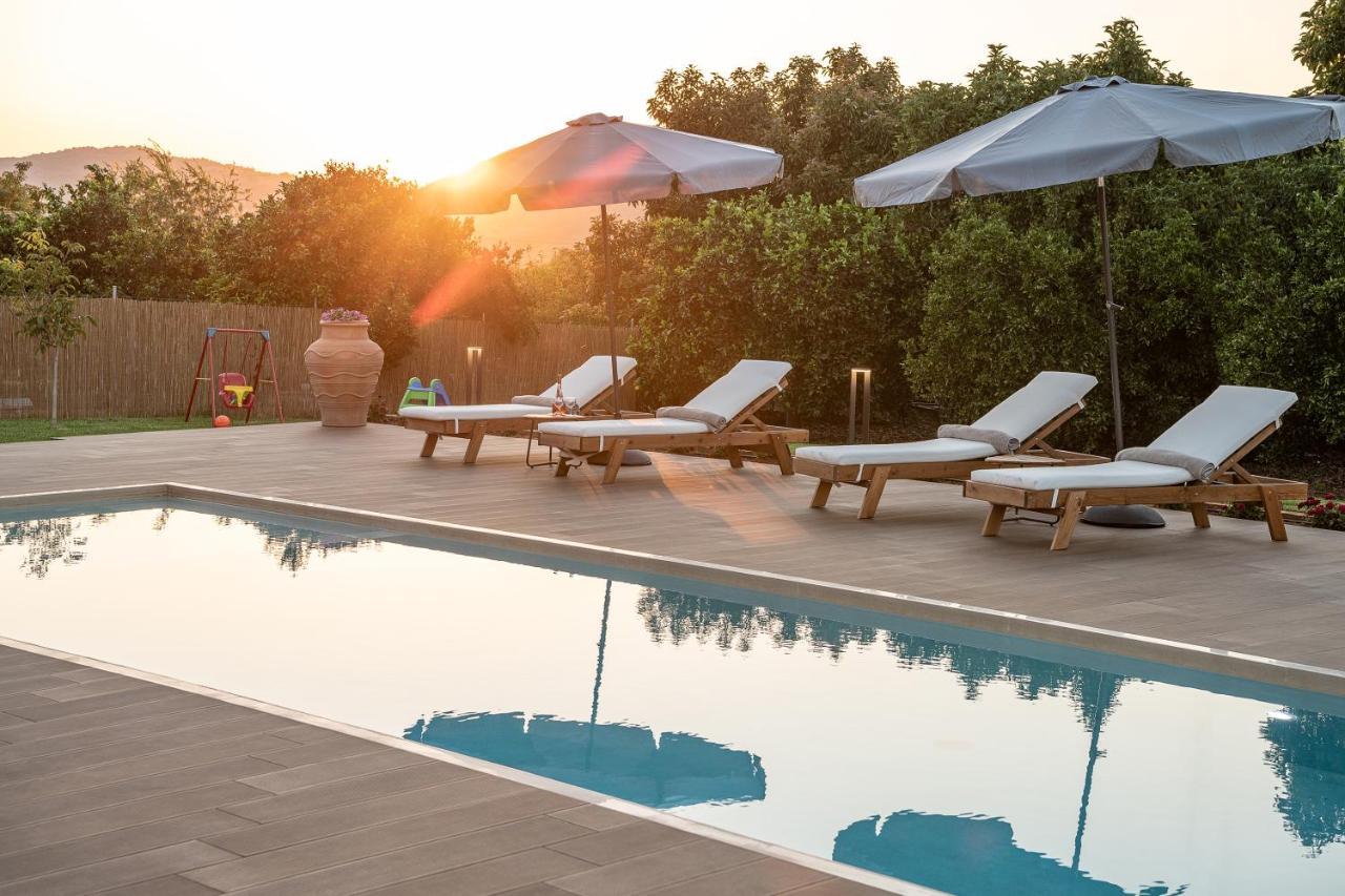 Villa Enny, 3 Bd With Private Heated Pool Agia (Chania, Crete) Exterior foto
