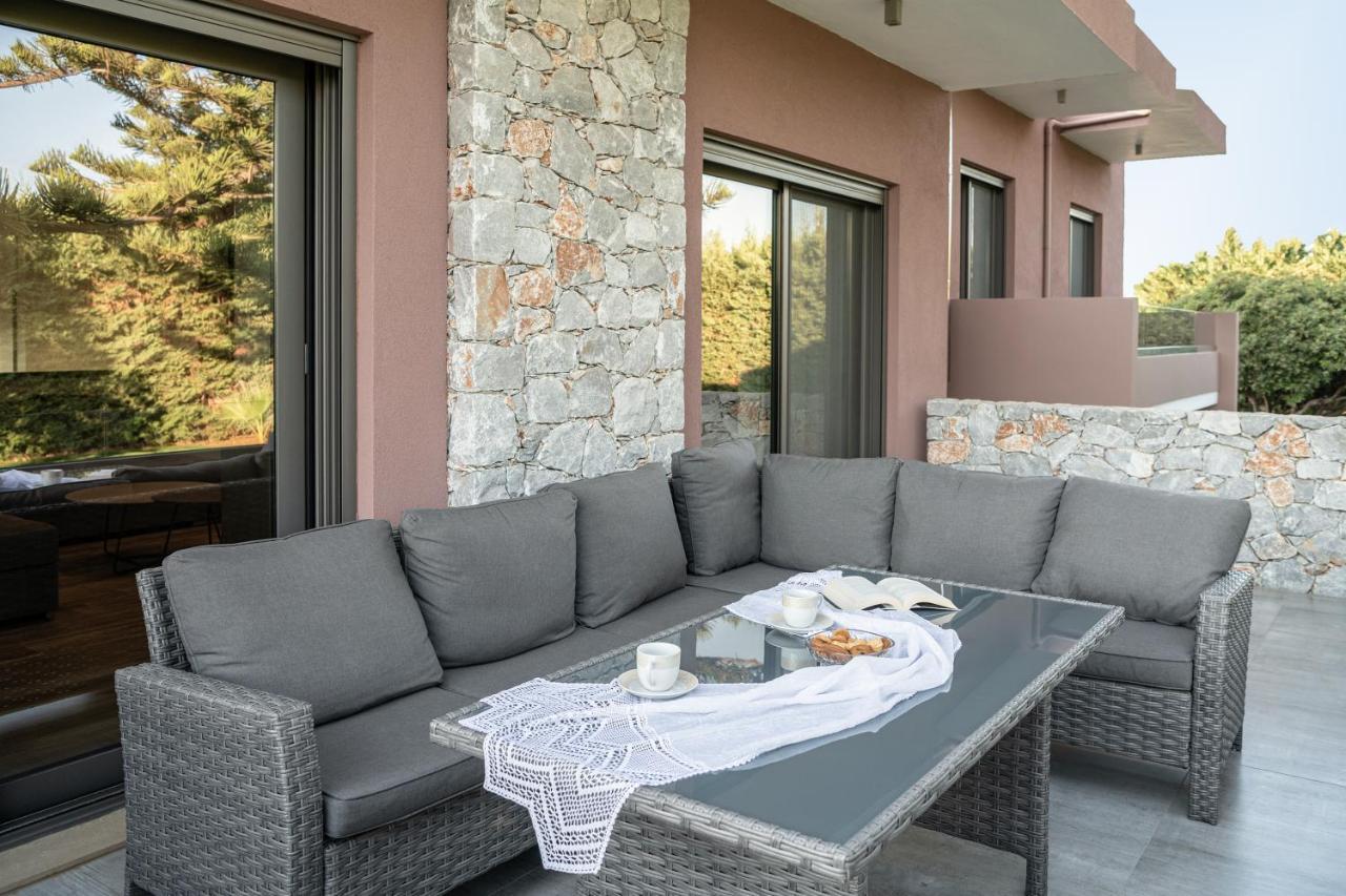 Villa Enny, 3 Bd With Private Heated Pool Agia (Chania, Crete) Exterior foto